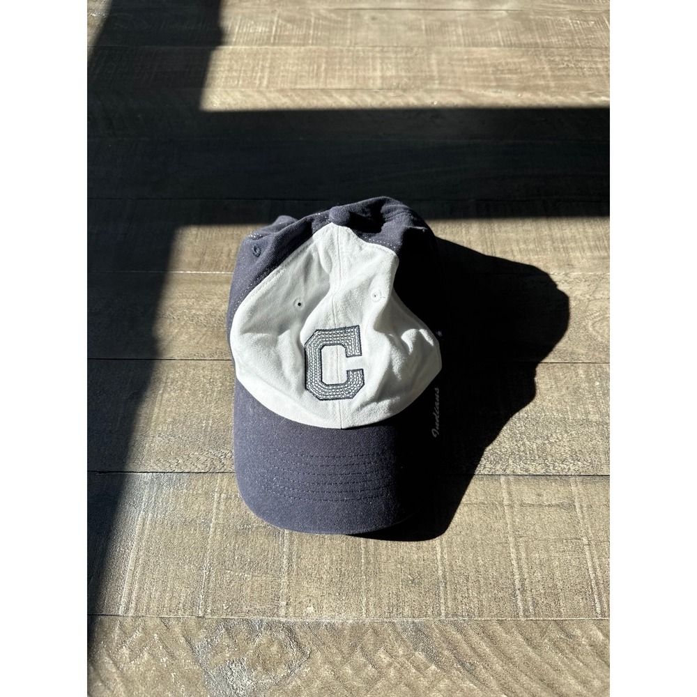 Genuine Merchandise Women's Navy Blue White "C" Indians Baseball Cap